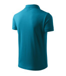 Pique Polo polokošile pánská tmavý tyrkys 2XL