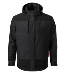 Vertex zimní softshellová bunda pánská ebony gray XL