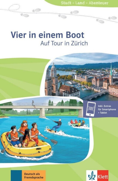 Vier in einem Boot - Auf Tour in Zürich (A1) - Buch + MP3 allango.net - Käthi Staufer-Zahner