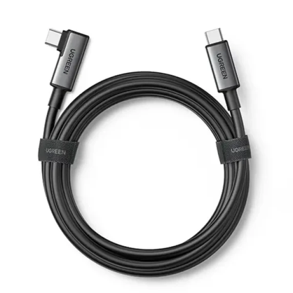 Zánovní - UGREEN US551 Úhlový kabel USB-C 3.2 Gen 1 pro VR brýle 5 m / 60W / zánovní (90629.zánovní)