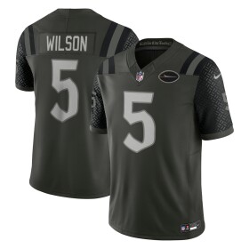 Nike Pánský dres New York Jets NFL Garrett Wilson #5 Rivalries Limited Gotham Green Velikost: 2XL