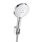 HANSGROHE - Raindance Select S Set sprchové hlavice, 3 proudy, držáku a hadice, bílá/chrom 26721400