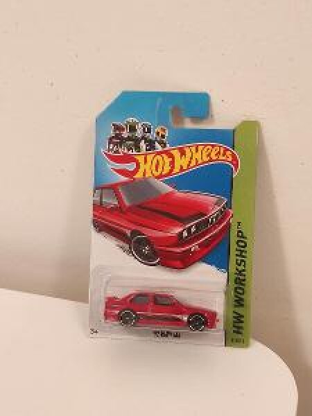 Hot Wheels BMW e30 M3 red HW Workshop