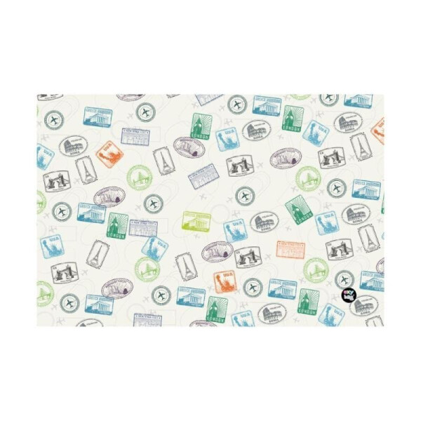 Podložka na stůl PP 60x44cm Stamps