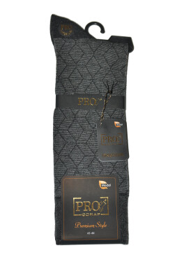 Pánské ponožky PRO Premium Style 16602 - Modal tmavě šedá 41-44