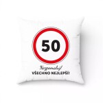 Divja.cz Polštář - Všechno nejlepší - 50