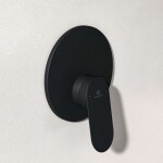 IDEAL STANDARD - Ceralife O Sprchová baterie pod omítku, s tělesem, hedvábná černá BE022XG
