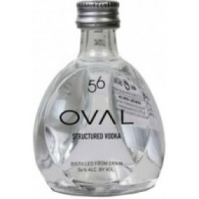 Oval 56 Structured Vodka 56% 0,05 l (holá lahev)