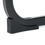 Židle jídelní, taštičkové pružiny v sedáku, modrá látka, černý kov