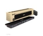 Club3D Dokovací stanice USB-C 14v1, 1xDP, 1xHDMI, 1xVGA, 2xUSB-C, 5xUSB, 1xRJ45, 1x3.5mm, šedá EDF_795237