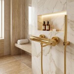 REA - Sprchová hlavice JS-018 GOLD REA-03900
