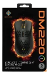 Deltaco DM220 černá / Herní myš / RGB / bezdrátová (Bluetooth/2.4 GHz) / 4800 DPI / 7 tlačítek (GAM-120)