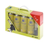 Meva Plynový UNI Hořák + 4 Kartuše,Meva Plynový UNI Hořák + 4 Kartuše