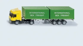 SIKU Super - LKW kamion se 2 kontejnery