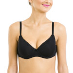 Dámská vyztužená podprsenka PERFECT SOFT BRA černá - Bellinda 85B