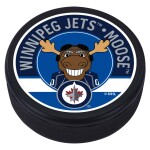 Mustang Puk Winnipeg Jets NHL Moose Mascot Textured