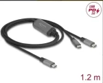 Delock USB-C (M) - USB-C (M) / Kabel / Power Delivery 3.0 / 100 W / 20 V/5 A / 1,2 m (81271)