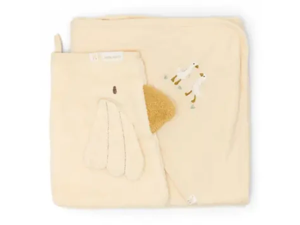 Little Dutch Dárková sada s osuškou Husa Newborn Naturals (TE52225032LD)