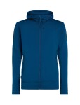 Pánská merino mikina ICEBREAKER Mens 260 Quantum IV LS Zip Hoodie, Atlantis velikost: L