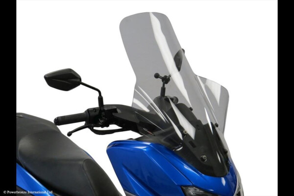 Yamaha Nmax 125 15-20 Skútr plexi Powerbronze 710 mm With hand blister - čiré