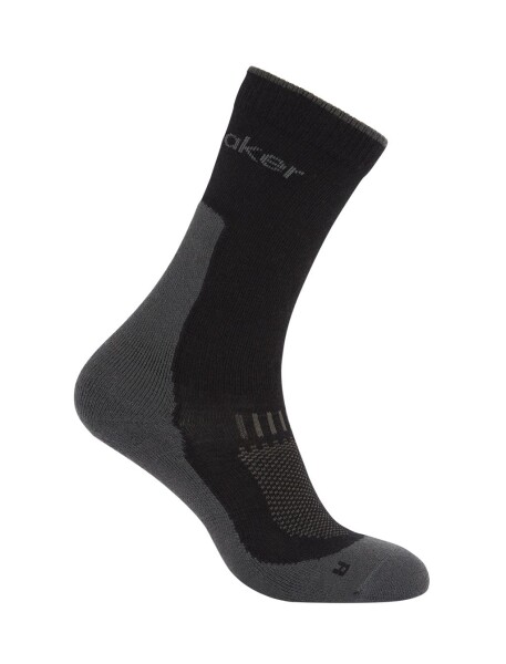ICEBREAKER Mens Hike+ Light Crew (sada 2 ks), Black/Obsidian velikost: 39-41,5 (S)
