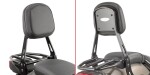Ts1160B opěrka s malým nosičem Honda Cmx 500 Rebel (17-24), černá