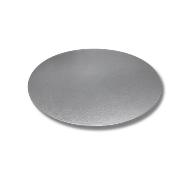 Podložka pod dort MDF TENKÁ Cake Star stříbrná kruh 28 cm 11" (1 ks)