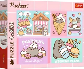 TREFL Puzzle Pusheen: Seznamte se s Pusheen