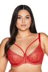BIUSTONOSZ AV 2127 RED červená 80D