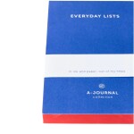 A-JOURNAL collection Poznámkový TO DO blok Blue, modrá barva, papír
