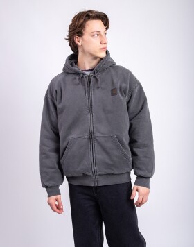 Carhartt WIP Hooded Vista Jacket Black garment dyed L