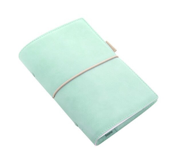 FILOFAX Domino Soft pastel zelená osobní