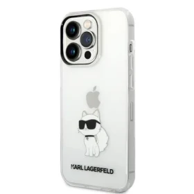 Pouzdro Karl Lagerfeld IML Choupette NFT iPhone 14 Pro Max čiré