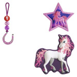 Doplňková sada obrázků MAGIC MAGS, Pretty Unicorn Nuala, pro aktovky a batohy