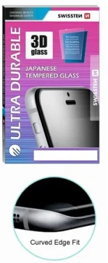 SWISSTEN Ultra Durable 3D FULL GLUE Glass pro Apple iPhone 6 6S zlatá (64701786)