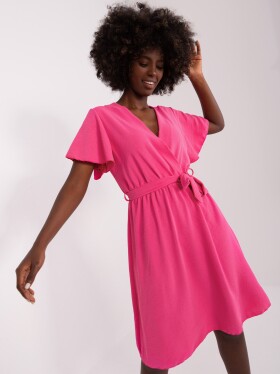 Sukienka DHJ SK model 18729829 ciemny różowy - FPrice Velikost: jedna velikost