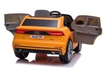 Mamido Elektrické autíčko Audi Q8 LIFT žluté