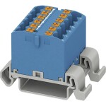 Phoenix Contact 3273156 blok rozvaděče 31.2 mm pružinová svorka modrá 8 ks
