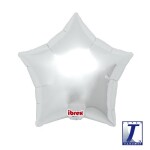 Balónek hvězda stříbrná metalická 48 cm Balónek hvězda stříbrná metalická 48 cm