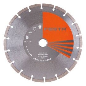 FESTA 21323 Kotouč diamantový, segmentový, 230mm, 22,2mm