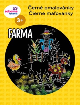 Ditipo Ditipo, 5426003, černé omalovánky, Farma, A4