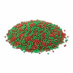 Cukrový máček SweetArt červený a vánoční zelený (40 g)