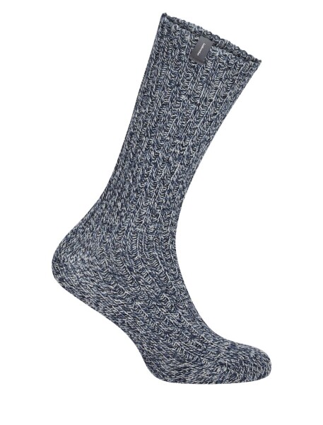 ICEBREAKER Unisex Merino Ski Lodge Crew, Dawn/Mid Navy/Undyed velikost: 36-42 (SM)