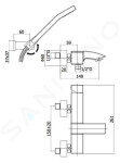 PAFFONI - Level Vanová baterie s příslušenstvím, nerez LEA023ST