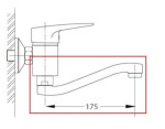 Raménko Optima Lavela chrom NDLA26120 NDLA26120