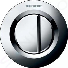 GEBERIT - Splachovací systémy Oddálené ovládání typ 01, pneumatické, pro 2 množství splachování, lesklý chrom 116.042.21.1