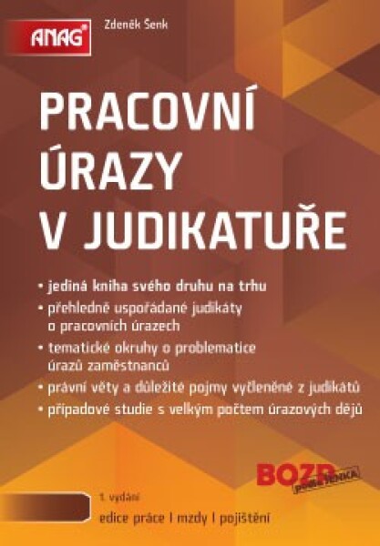 Pracovní úrazy judikatuře