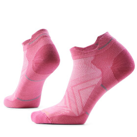 Dámské merino běžecké ponožky SMARTWOOL Women's Run Zero Cushion Low Ankle Socks, Garden Pink velikost: 34-37 (S)