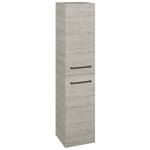 Dřevojas - Vysoká skříň s košem na prádlo DOS SVD2K 35 - D05 Oregon / Úchytka T06 / D05 Oregon / Pravé 210557HP