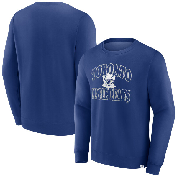 Fanatics Pánská Mikina Toronto Maple Leafs Fleece Crew Velikost: